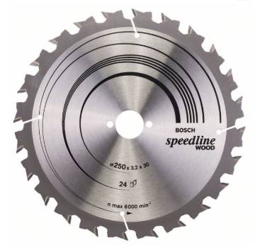 Puidusae ketas PRO Wood Circular, 250×3,2×30mm, T24