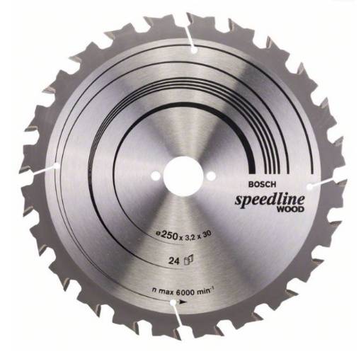 Puidusae ketas PRO Wood Circular, 250×3,2×30mm, T24