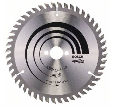 Puidusae ketas PRO Wood Circular, 160×1,8×20 mm, T48