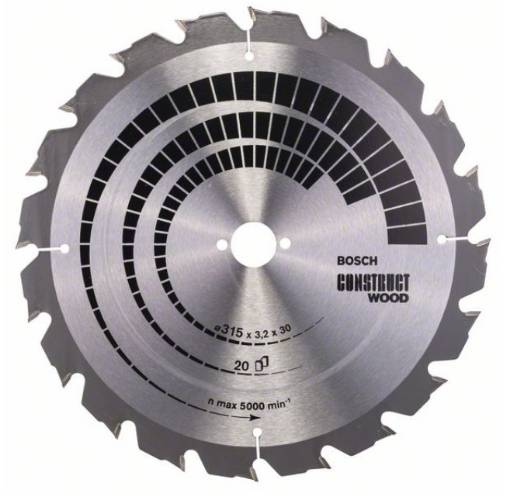 Puidusae ketas PRO Construct Wood, 315×3,2×30mm