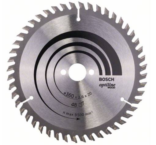 Puidusae ketas PRO Wood Circular, 160×2,6×20mm, T48