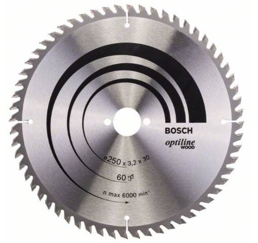 Puidusae ketas PRO Wood Circular, 250×3,2×30mm, T60