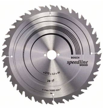 Puidusae ketas PRO Wood Circular, 315×3,2×30mm, T28
