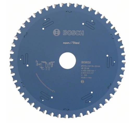 Ketassaetera EXPERT Steel, 210×2/1,6×30mm, T48