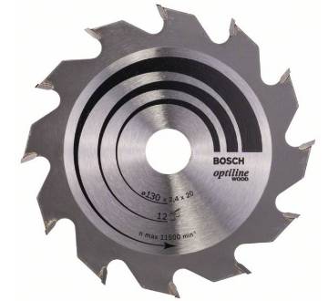 Puidusae ketas PRO Wood Circular, 130×2,4×20 mm, T12