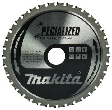Saeketas 185x1,9x30 TCT 0°, 36 hammast, metall