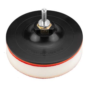 Clamping disc with Velcro and sponge 125 mm, shank 8 mm