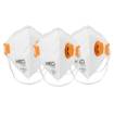 Folding half mask FFP2, with valve, 3 pieces, CE