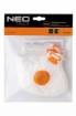 Folding half mask FFP2, with valve, 3 pieces, CE