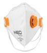 Folding half mask FFP2, with valve, 3 pieces, CE