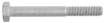 Hexagon head bolt DIN 931 M16x280, HDG