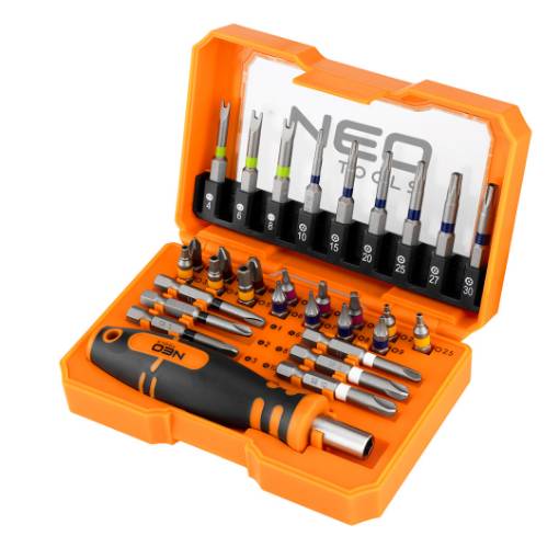 Bit set, 31 pieces.