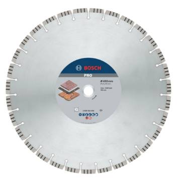 Teemantketas PRO Stone, 450 × 25,4 mm