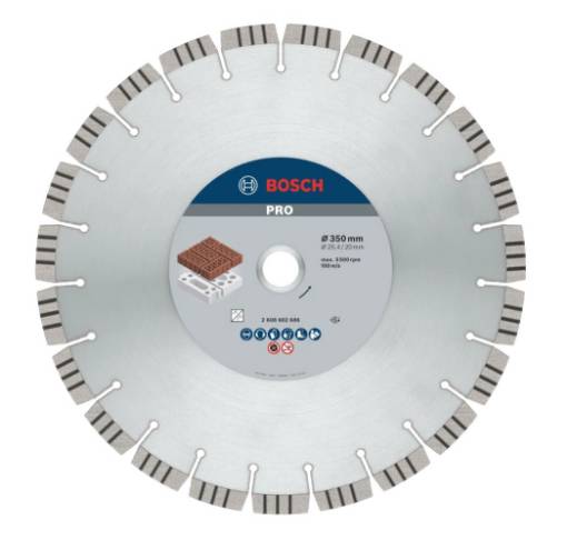 Teemantketas PRO Abrasive, 450 × 25,4 mm
