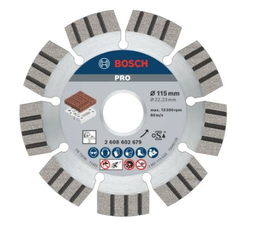 Teemantketas PRO Abrasive, 125 × 22,23 mm
