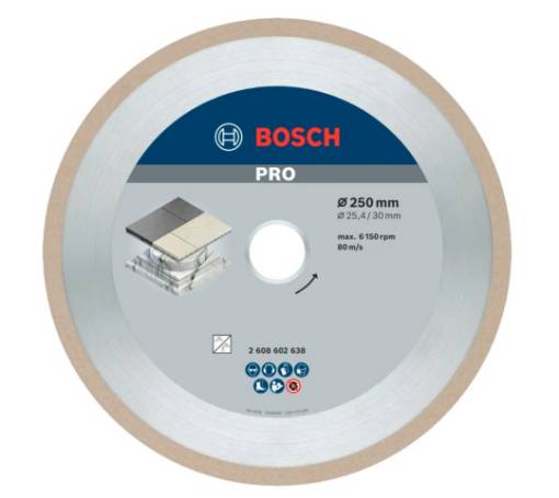 PRO Ceramic teemantketas, 230 × 22,23 mm