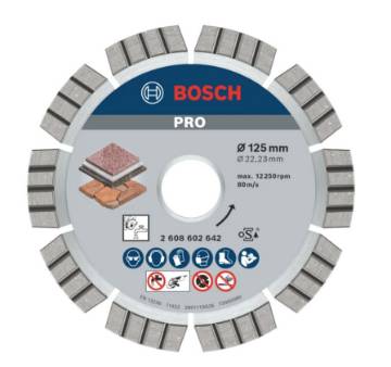PRO Stone teemantketas, 125 × 22,23 × 2,2 mm