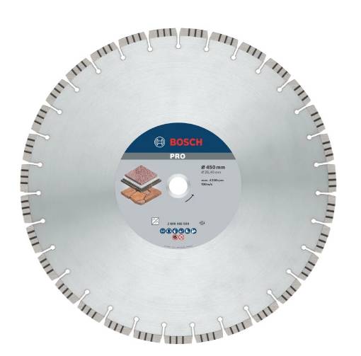 PRO Stone teemantketas, 350 × 20/25,4 mm