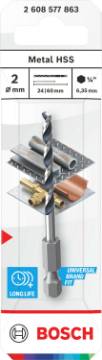 HSS Hex metallpuur 2.0mm