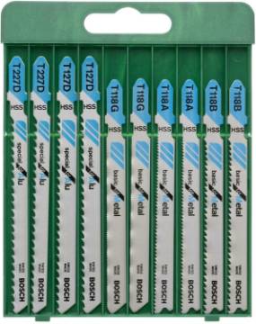 10 Tikksaeterade komplekt metalui