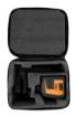 Plane laser 20 m, 5 lines, green, case, magnetic holder