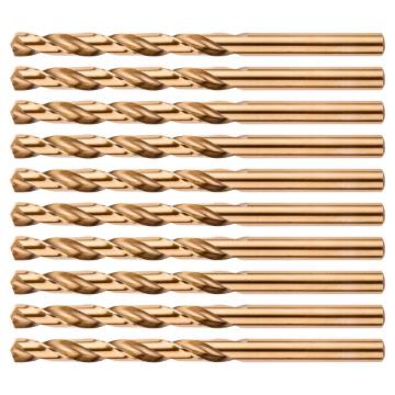 HSS-Co 6.5 mm metal drill bits, 10 pcs.