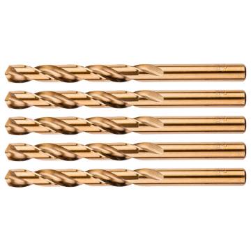 HSS-Co metal drill bits 10.0 mm, 5 pcs.