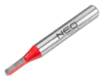 Single toothed cutter, TCT, 3.96x11 mm, shank 6 mm