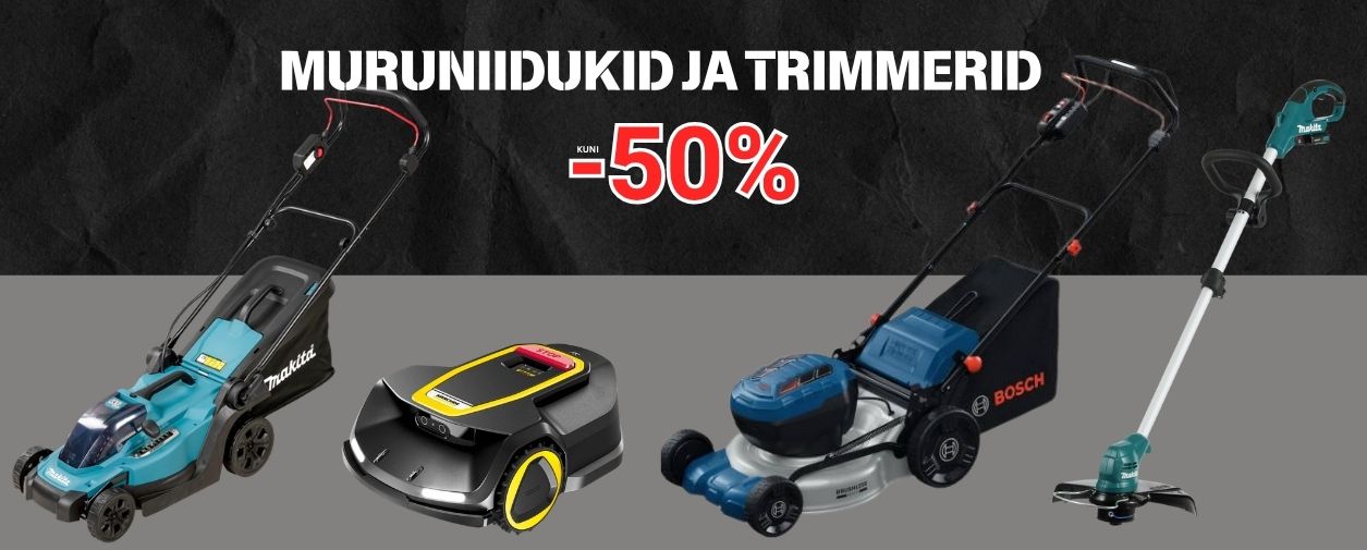 muruniidukid ja trimmerid