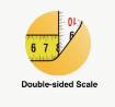 Measuring tape 5mx25mm MagGrip Dublx