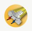 Measuring tape 5mx27mm PowerBlade Pro HiViz