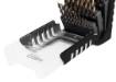 HSS-CNC metal drill bits, 124°, "Pro-Tec", 1.0 - 13.0 mm, set of 25 pcs.