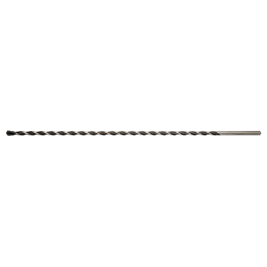 Black & white masonry drill, 8x400mm, buterfly tip