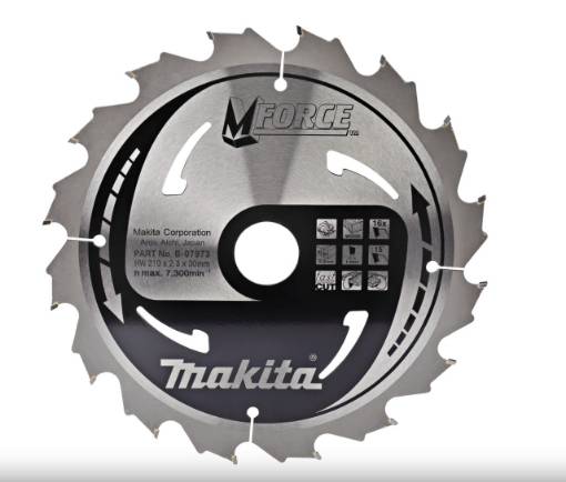 Saeketas 210x2.3x30mm MFORCE 15°, 16 hammast