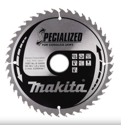 Saeketas 190x1,45x30mm 23° 44 hammast