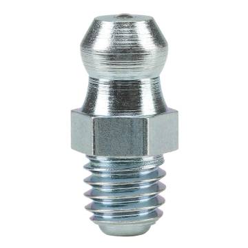 Tapered grease nipple, straight H1,  M6 x 1