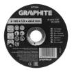 Cutting disc, aluminium oxide for metal 125 x 1.5 x 22.2 mm, 41 A60-T-BF