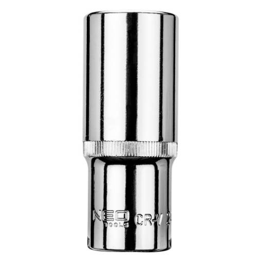 Long hexagonal socket 1/2", 24 mm