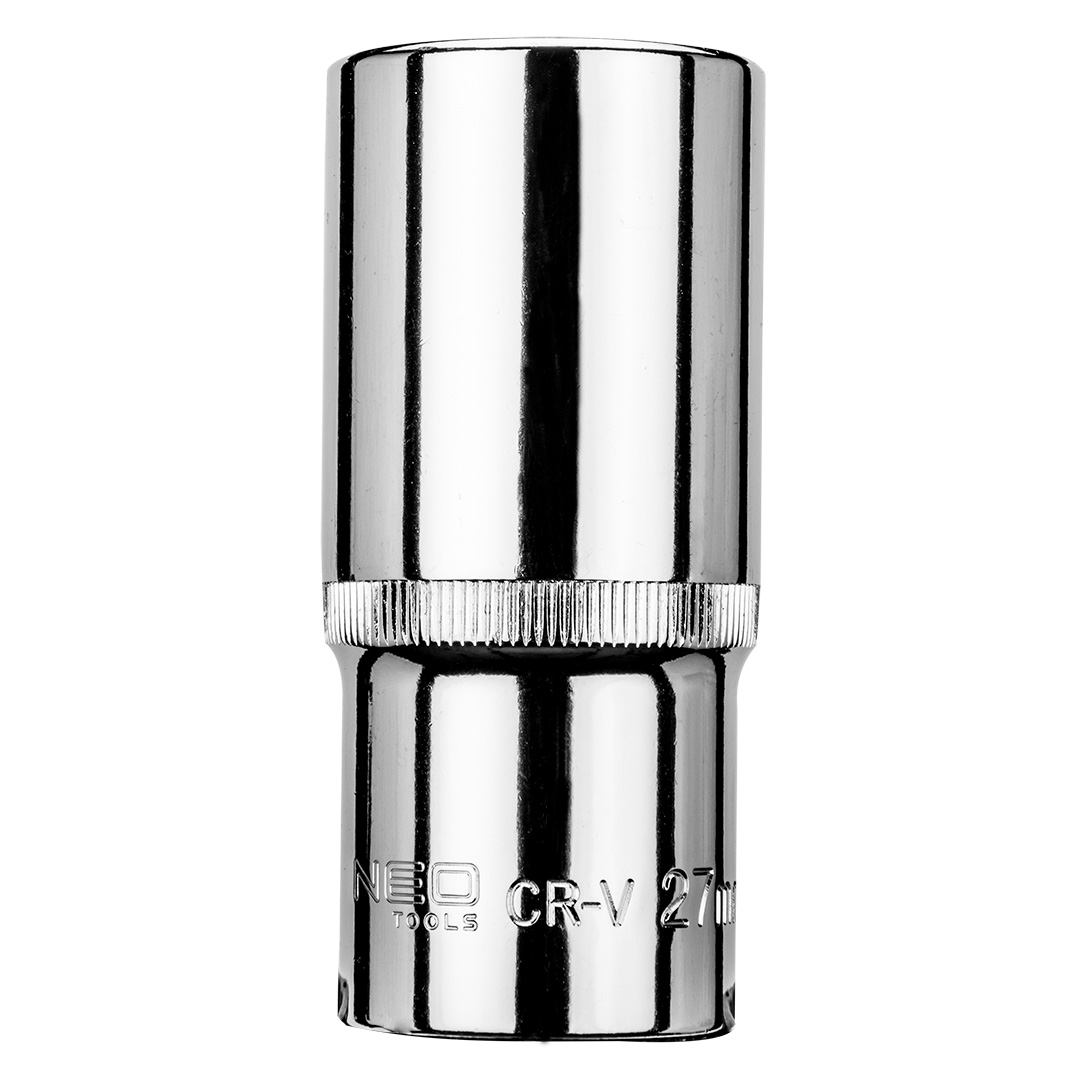 Long hexagonal socket 1/2", 27 mm