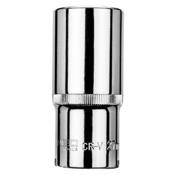 Long hexagonal socket 1/2", 27 mm