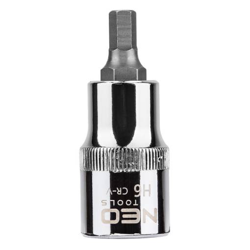 Socket bit hex 1/2'' H6, 55mm