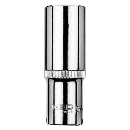 Long hexagonal socket 1/2", 21 mm