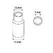 Long hexagonal socket 1/4", 7 mm