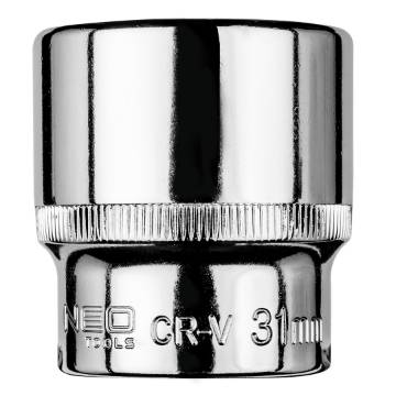 Hexagonal socket 1/2", 31 mm