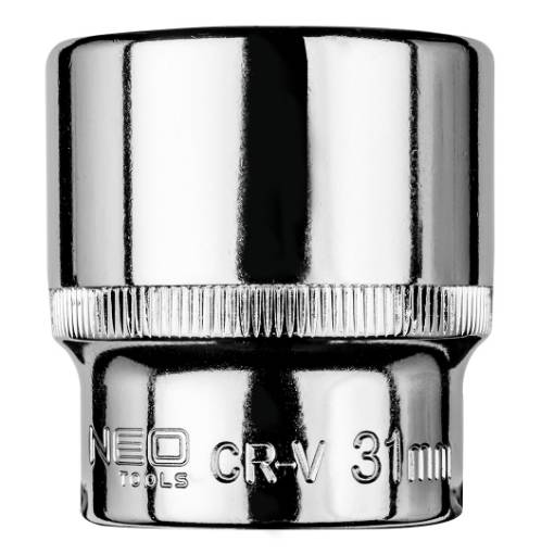 Hexagonal socket 1/2", 31 mm
