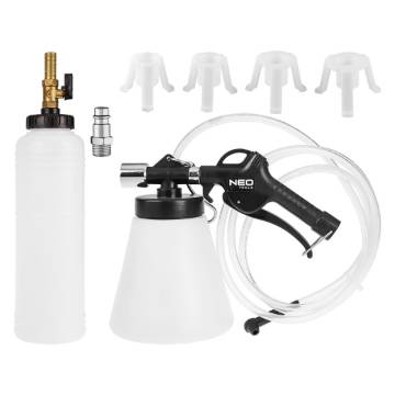 Brake fluid change and brake bleeding kit