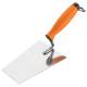 Stucco margin float, trapezium, 160 mm, bi-material handle