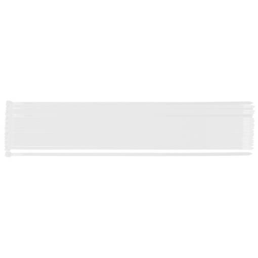 EXTREME cable ties 9.0 x 650 mm, white, 50 pcs