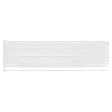 EXTREME cable ties 2.5 x 200 mm, white, 100 pcs