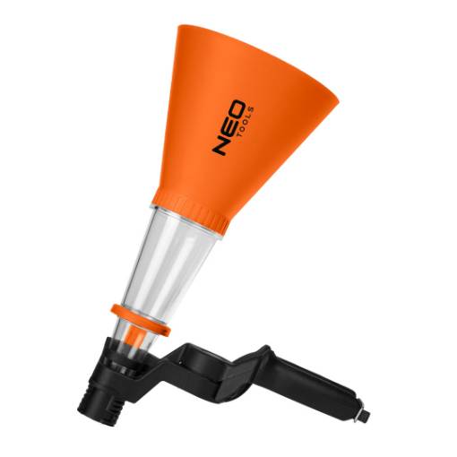 Universal funnel 125 mm, with mounting bracket